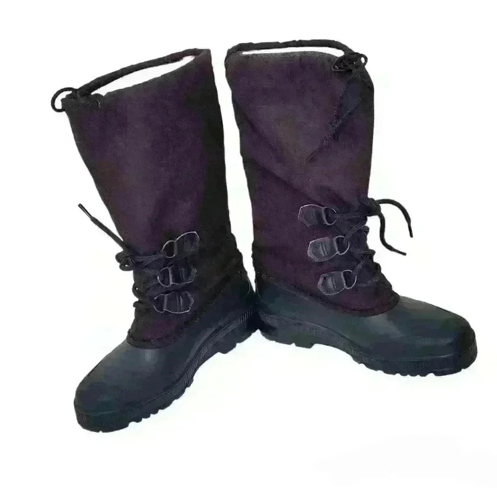 SOREL Vintage Kaufman Canada Snowcap Winter Boots Burgundy Liner Women's Sz8